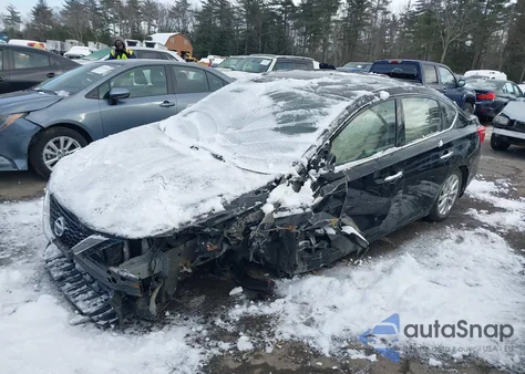 2016 Nissan Sentra Sv z USA, uszkodzony, nr VIN 3N1AB7APXGY256636
